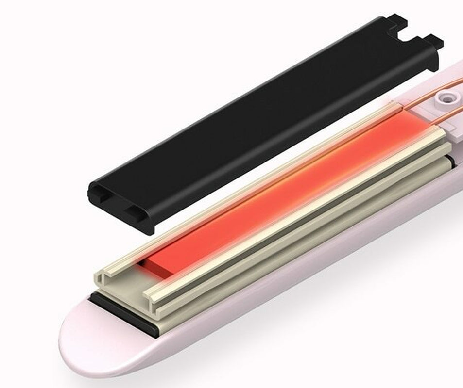 Mini Portable Hair Iron Hair Straightener Curler Professional Hair Irons